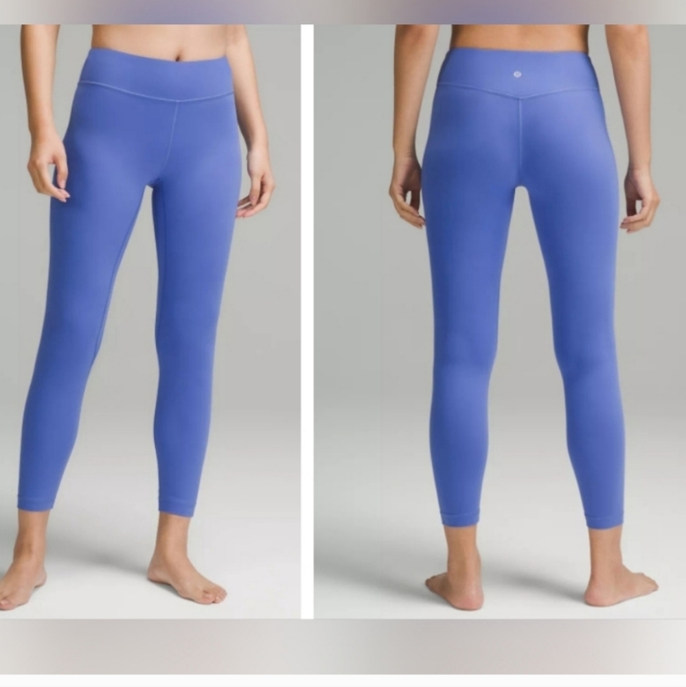 Lululemon Align Low-Rise Pant 25" Size 4 in Wild Indigo NWT